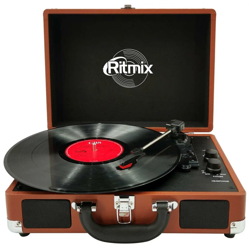 Виниловый проигрыватель Ritmix LP-160B Brown — изображение 2