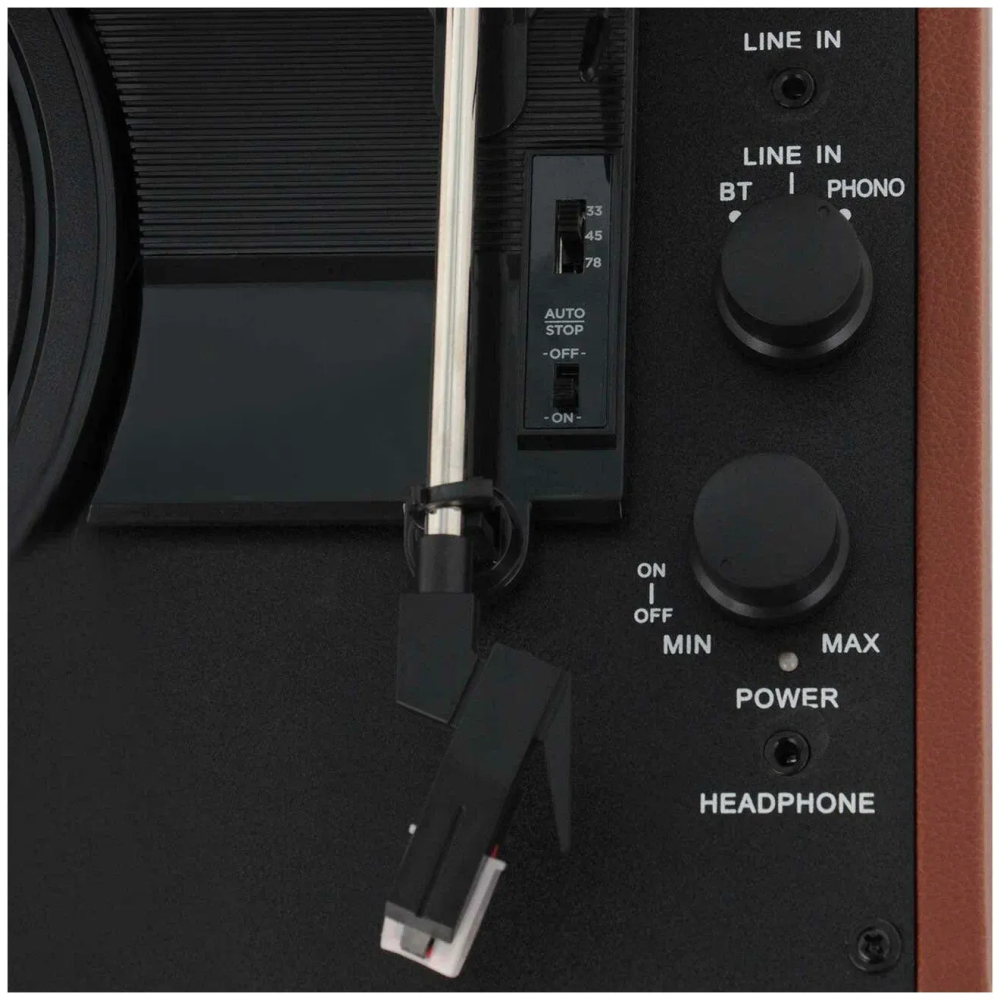 Виниловый проигрыватель Ritmix LP-160B Brown — изображение 3
