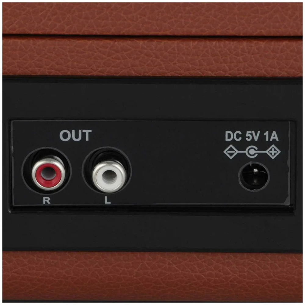 Виниловый проигрыватель Ritmix LP-160B Brown — изображение 4