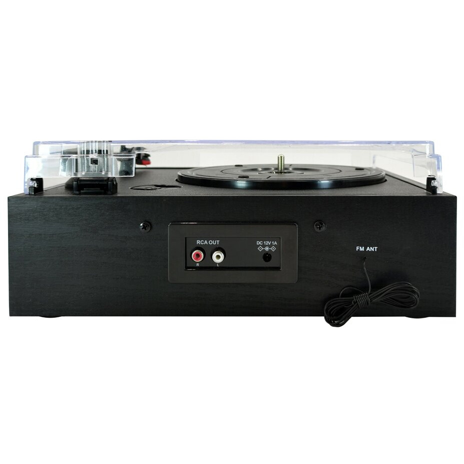 Виниловый проигрыватель Ritmix LP-200B Black Wood — изображение 3
