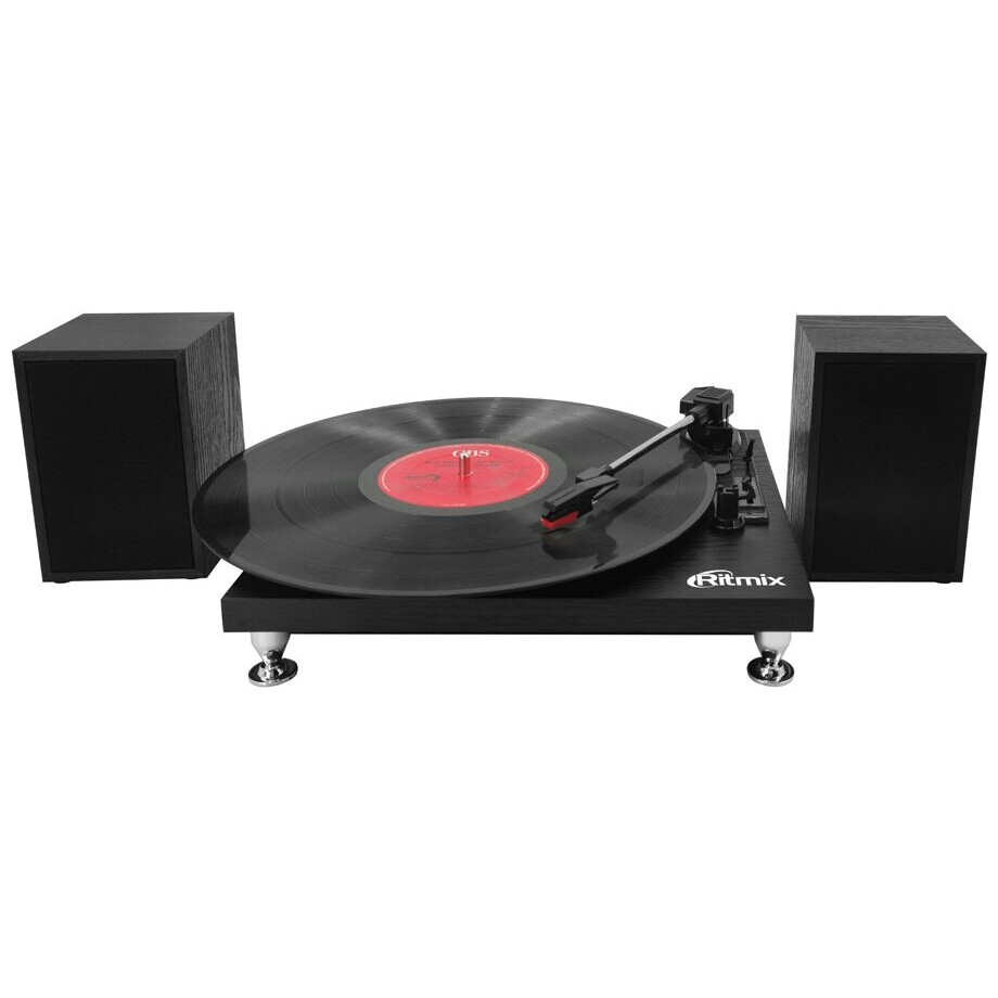 Виниловый проигрыватель Ritmix LP-240 Black Wood — изображение 2
