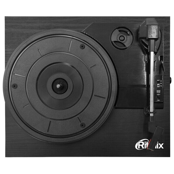 Виниловый проигрыватель Ritmix LP-240 Black Wood — изображение 3