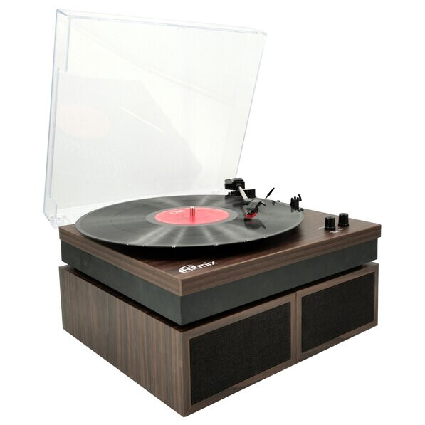 Виниловый проигрыватель Ritmix LP-340B Dark Wood — изображение 2