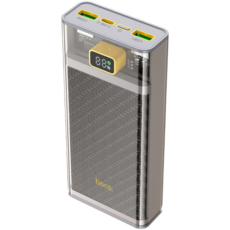 Внешний аккумулятор HOCO J103A Discovery Edition Grey — изображение 3