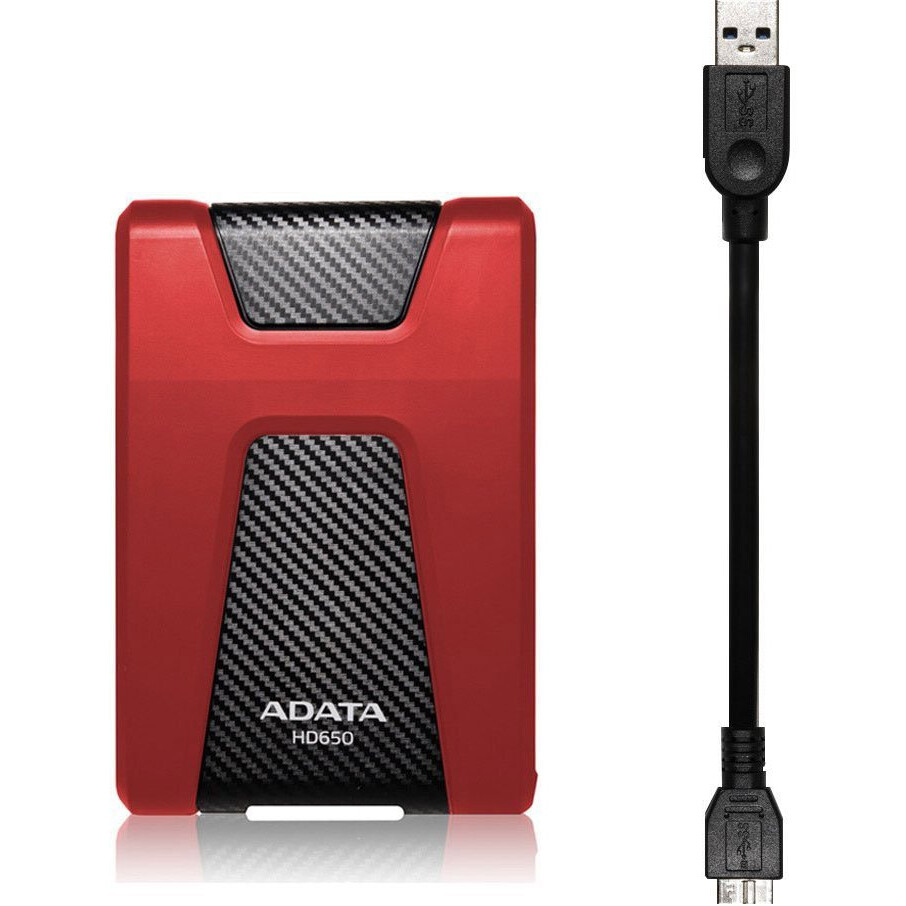 Внешний диск HDD 2.5'' ADATA AHD650-2TU31-CRD — изображение 2