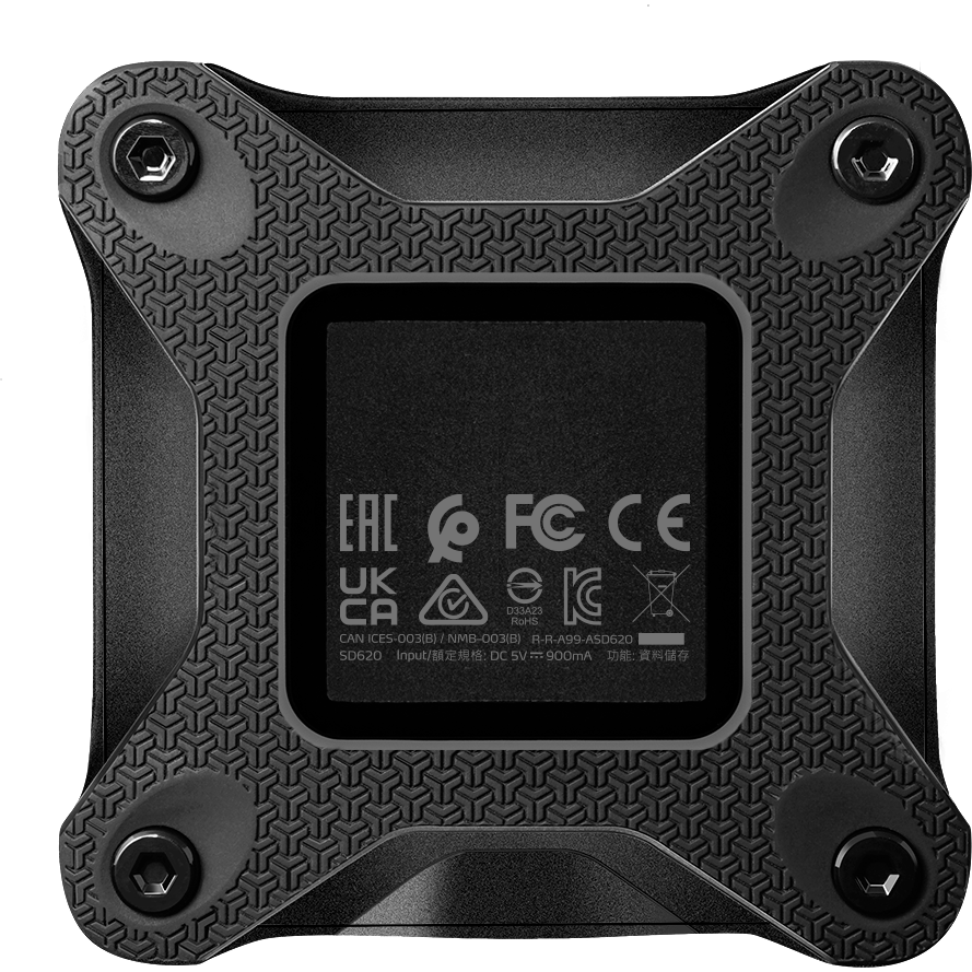 Внешний накопитель SSD 2TB ADATA SD620 Black (SD620-2TCBK) — изображение 5