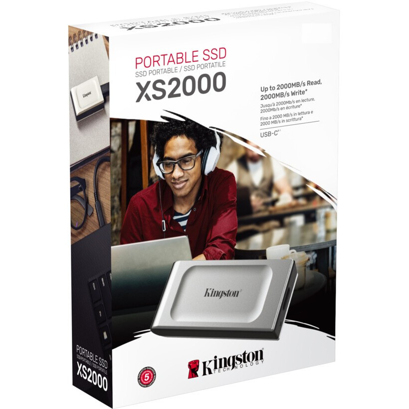 Внешний накопитель SSD 2TB Kingston XS2000 (SXS2000/2000G(A)) — изображение 5