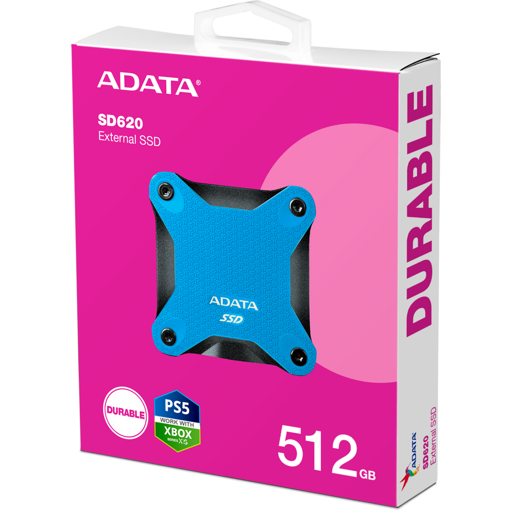 Внешний накопитель SSD 512GB ADATA SD620 Blue (SD620-512GCBL) — изображение 5