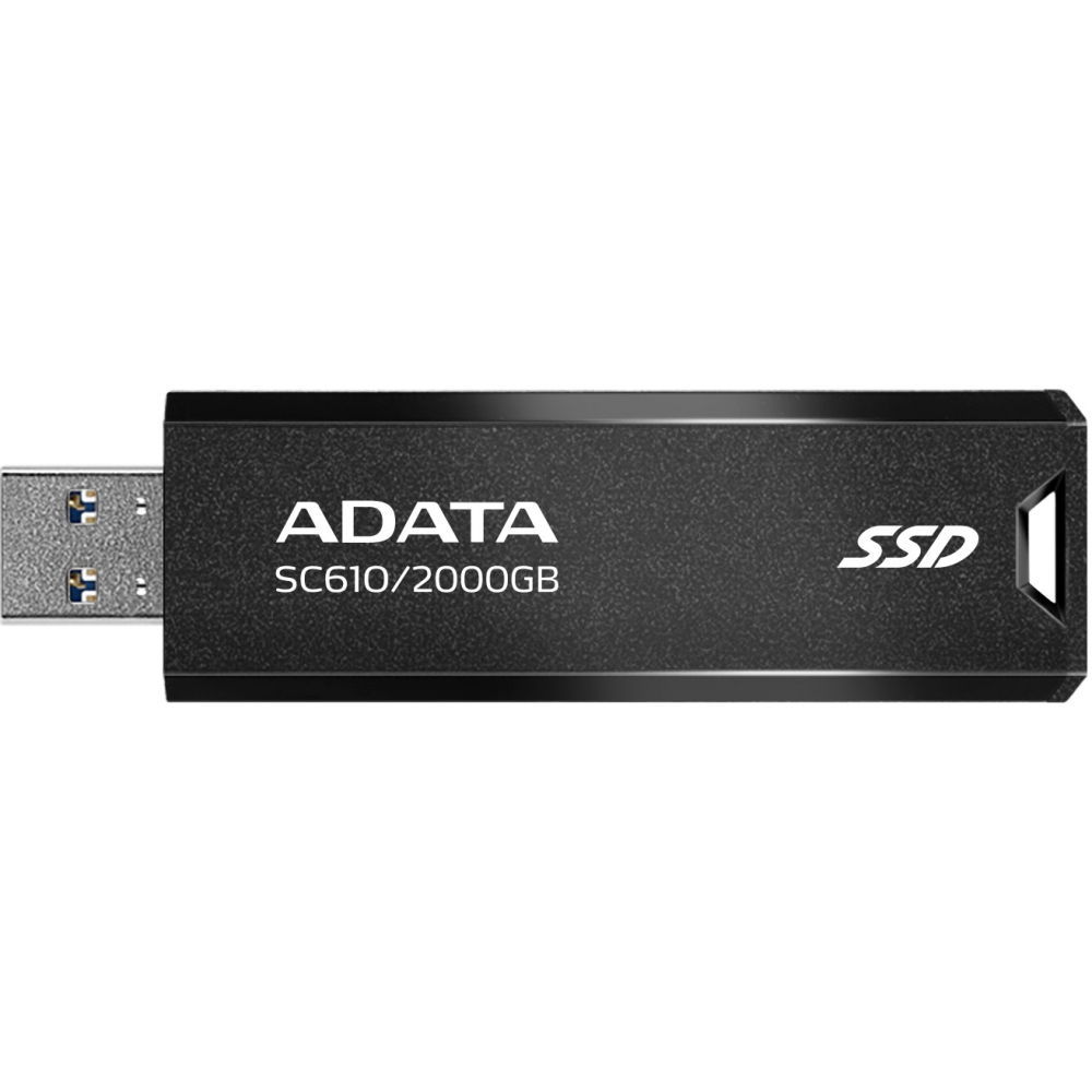 Внешний SSD USB 3.2 Gen 2 Type-A ADATA SC610-2000G-CBK/RD