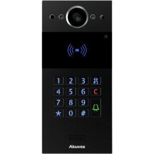 Вызывная панель Akuvox R20K Black On-Wall