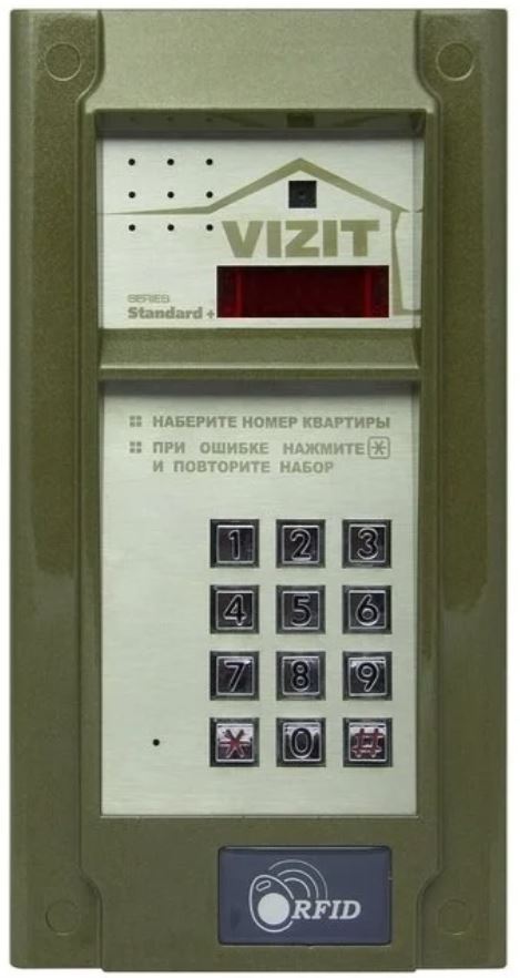 Вызывная панель VIZIT БВД-М202RTCP