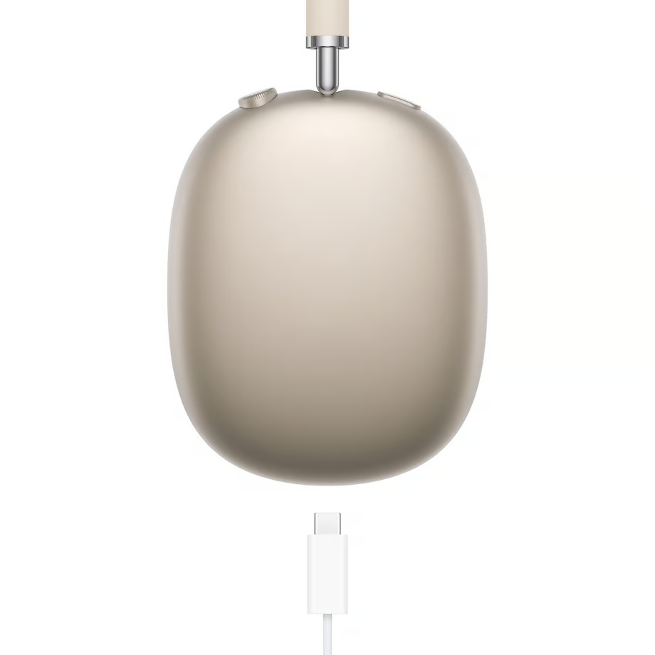 Гарнитура Apple AirPods Max with USB-C Starlight (MWW53) — изображение 4