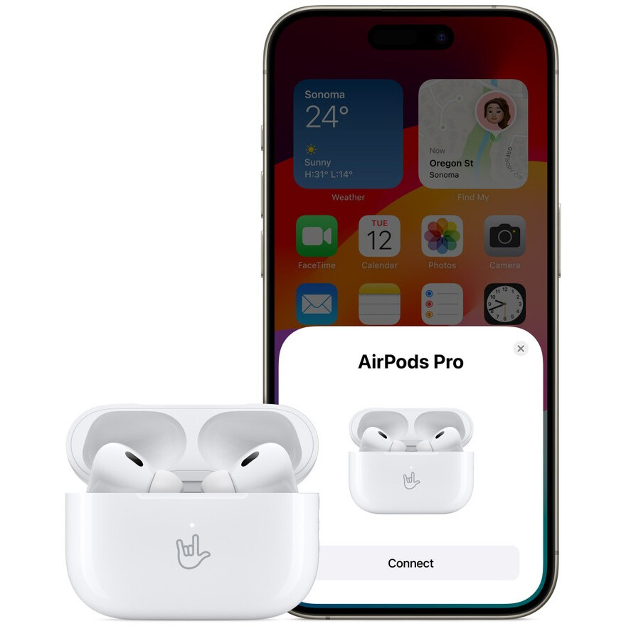 Гарнитура Apple AirPods Pro (2nd generation) with MagSafe Charging Case USB-C (MTJV3) — изображение 7
