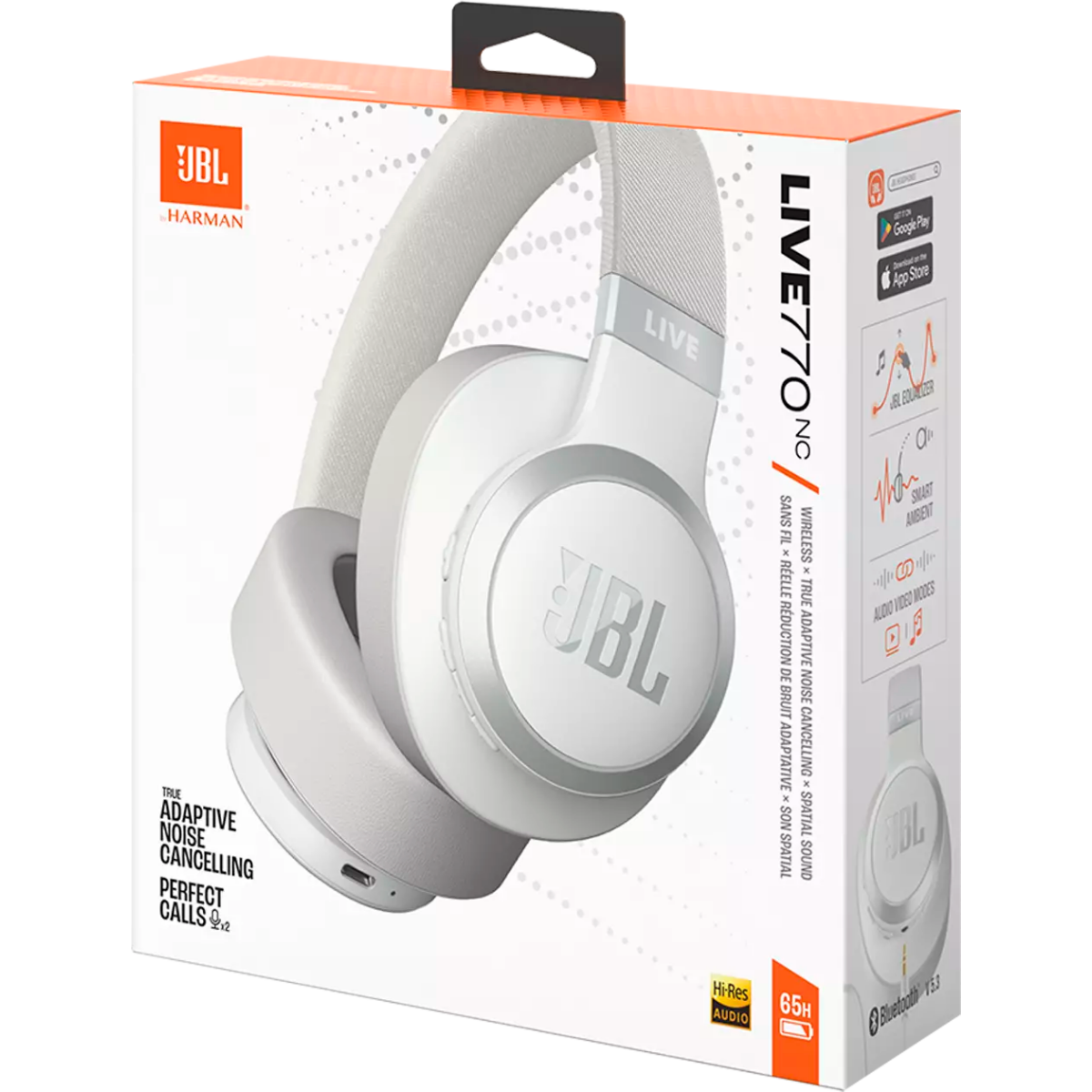 Гарнитура JBL Live 770NC White — изображение 2
