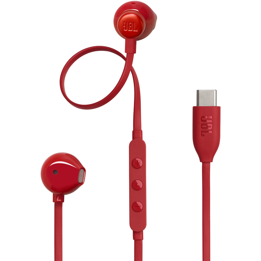 Гарнитура JBL Tune 305C USB-C Red — изображение 4
