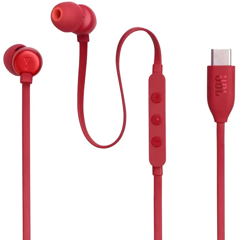 Гарнитура JBL Tune 310C USB-C Red