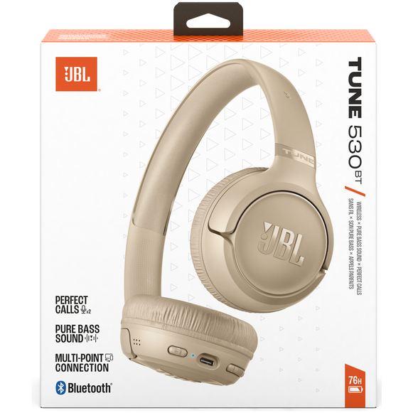Гарнитура JBL Tune 530BT Beige — изображение 3