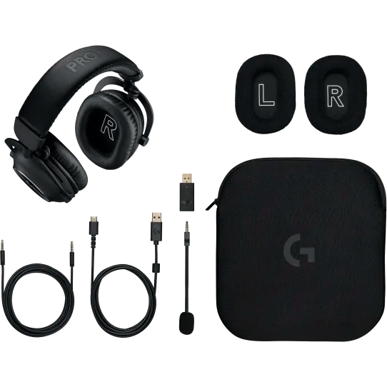 Гарнитура Logitech G PRO X 2 LightSpeed Black (981-001263/1265) — изображение 6