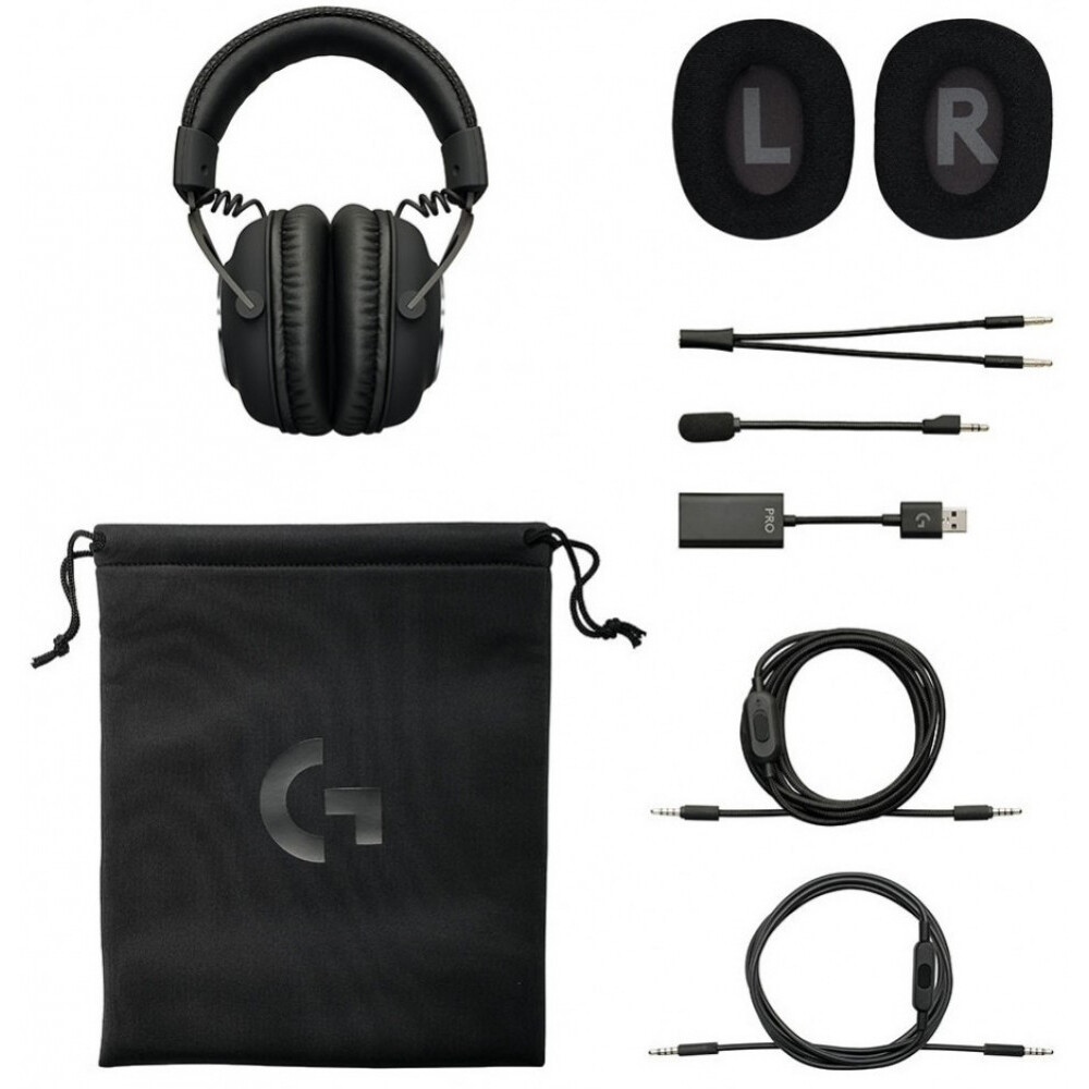 Гарнитура Logitech G PRO X Gaming Headset (981-000818/981-000819/981-000820) — изображение 2