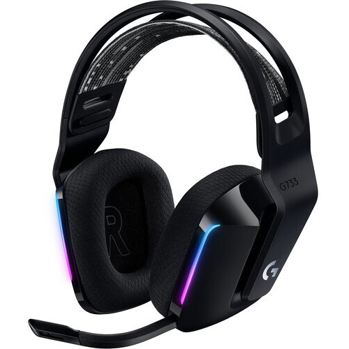 Гарнитура Logitech G733 LIGHTSPEED Wireless RGB Gaming Black (981-000864/866/867)