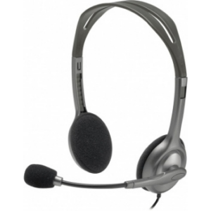 Гарнитура Logitech Stereo Headset H110 Silver (981-000459)