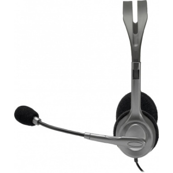 Гарнитура Logitech Stereo Headset H110 Silver (981-000459) — изображение 2