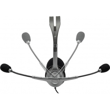 Гарнитура Logitech Stereo Headset H110 Silver (981-000459) — изображение 3