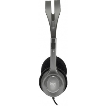 Гарнитура Logitech Stereo Headset H110 Silver (981-000459) — изображение 4