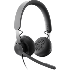 Гарнитура Logitech Zone Wired Teams Graphite (981-000870)