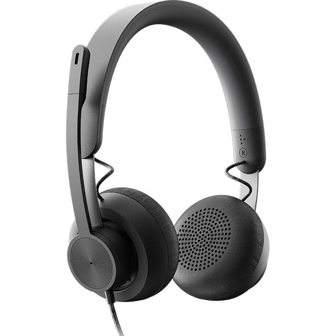 Гарнитура Logitech Zone Wired Teams Graphite (981-000870) — изображение 2