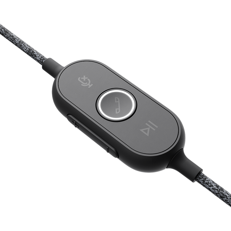 Гарнитура Logitech Zone Wired Teams Graphite (981-000870) — изображение 4