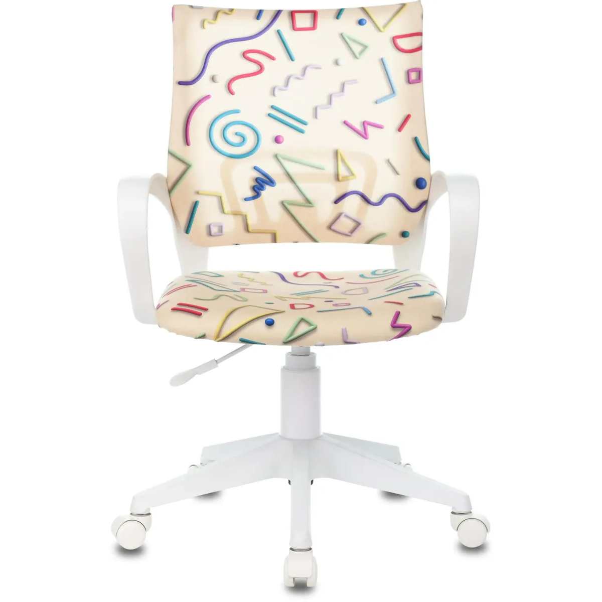 Детское кресло Бюрократ Burokids 1 W Beige Sticks — изображение 2