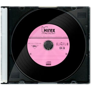 Диск CD-R Mirex 700MB 52x Maestro Slim Case (1 шт.) (203049)