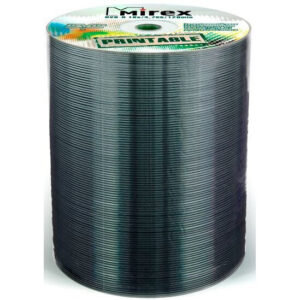 Диск DVD-R Mirex 4.7GB 16x Shrink Printable (100 шт.) (203315)