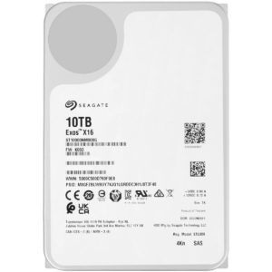 Жёсткий диск 10TB SAS Seagate Exos X16 (ST10000NM008G)