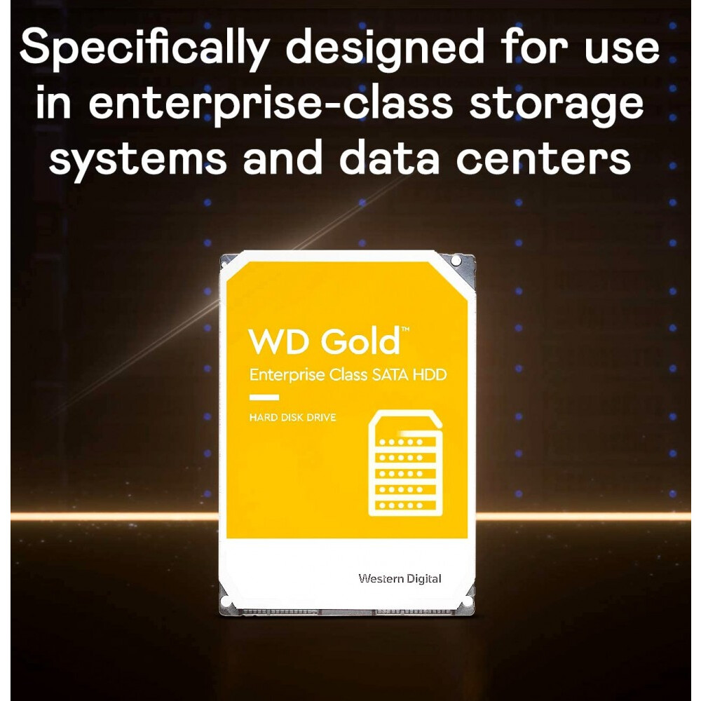 Жёсткий диск 16TB SATA-III WD Gold (WD161KRYZ) — изображение 3