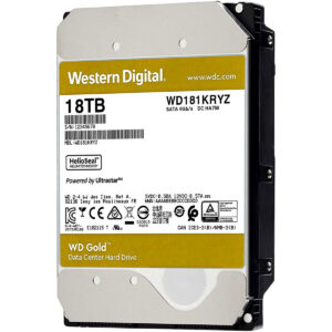 Жёсткий диск 18TB SATA-III WD Gold (WD181KRYZ)