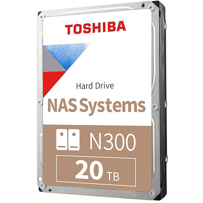 Жёсткий диск 20TB SATA-III Toshiba N300 (HDWG82AXZSTA)