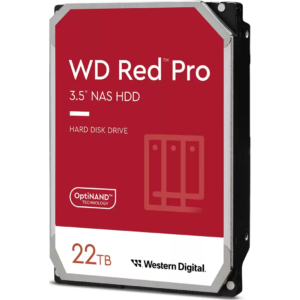 Жёсткий диск 22TB SATA-III WD Red Pro (WD221KFGX)