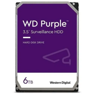Жёсткий диск 6TB SATA-III WD Purple (WD64PURZ)
