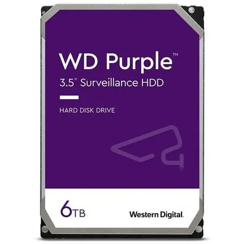 Жёсткий диск 6TB SATA-III WD Purple (WD64PURZ)