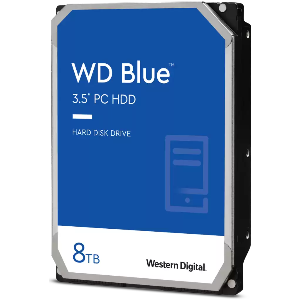 Жёсткий диск 8TB SATA-III WD Blue (WD80EAAZ)