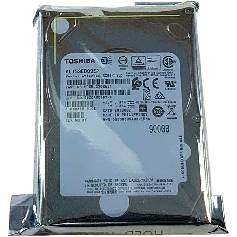 Жёсткий диск 900GB SAS Toshiba (AL15SEB09EP)