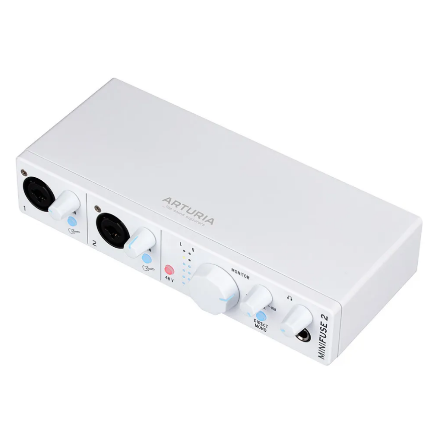 Звуковая карта Arturia MiniFuse 2 White — изображение 2