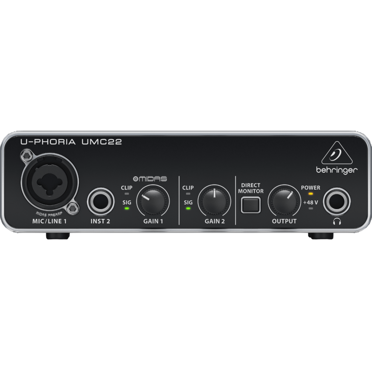 Звуковая карта Behringer UMC22 USB — изображение 2