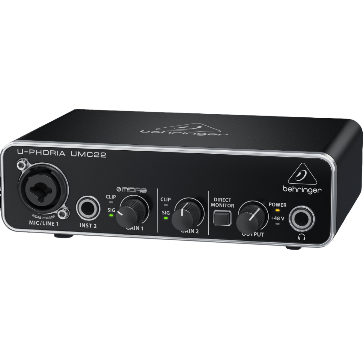 Звуковая карта Behringer UMC22 USB — изображение 3