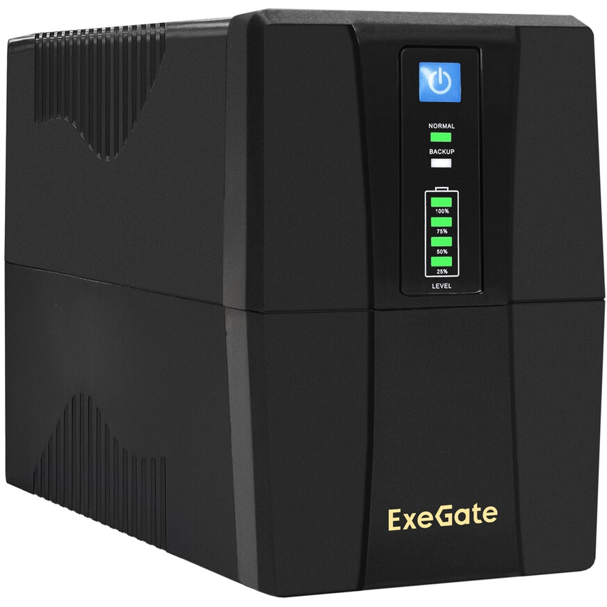 ИБП ExeGate Power Back BNB-850.LED.AVR.2SH.RJ.USB