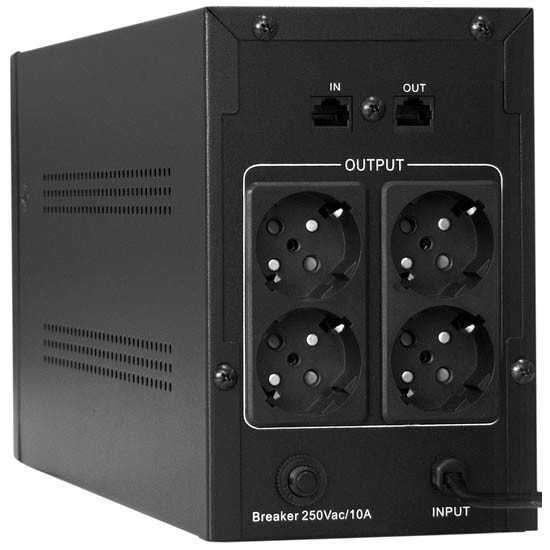 ИБП ExeGate SpecialPro UNB-2000.LED.AVR.4SH.RJ — изображение 2