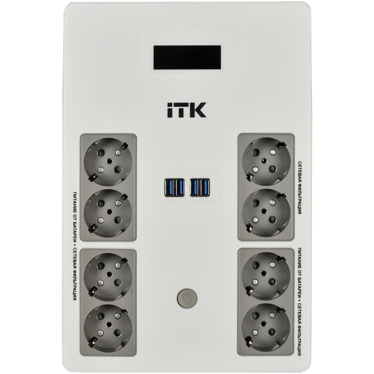 ИБП ITK EST8-600VA-1-001-L — изображение 2
