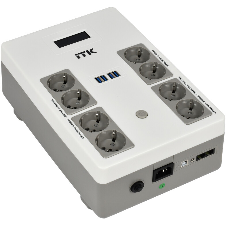 ИБП ITK EST8-800VA-1-001-L